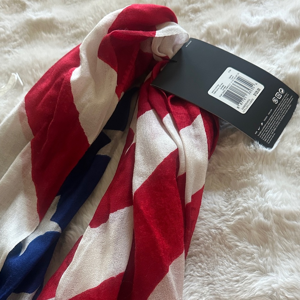 Nike Red and Blue Scarf